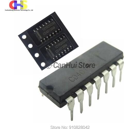 10PCS/LOT CD4013 CD4013BM SOP-14 CD4013BE DIP-14 HEF4013 New Original in Stock IC