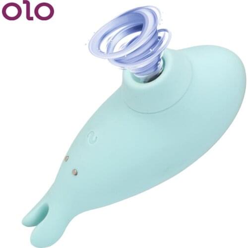 7 Frequency Clitoris Stimulator Sucking Vibrator Blue Shark Oral Sex G Spot Vibrator Nipple Massager Sex Toys for Women