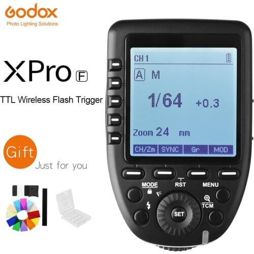 Godox Xpro-F for Fuji Fujifilm TTL Wireless Flash Trigger 1/8000s HSS TTL-Convert-Manual Function Large Screen