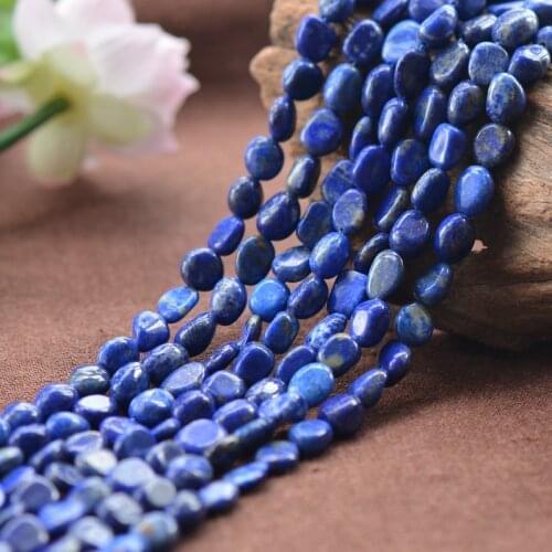 Joanlyn Natural Lapis Lazuli Beads Irregular Shape Beads NOT Dyed 2 sizes to choose 15 Inch Strand LL29