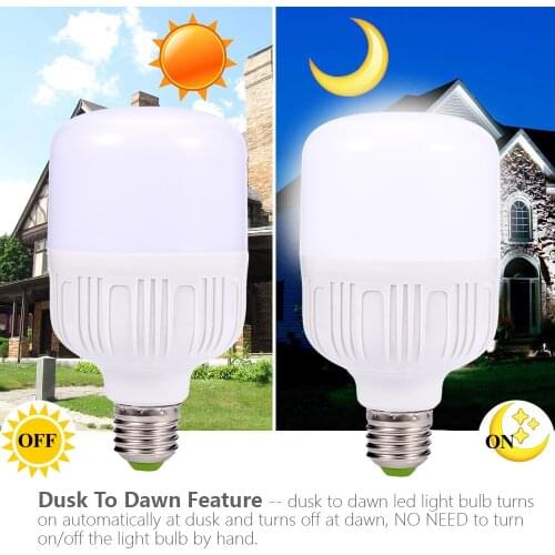 E27 LED PIR Motion Sensor Lamp Radar Ambient PIR Motion Home Sound Light Sensor LED Globe Bulb Light Lamp White /Warm White D30