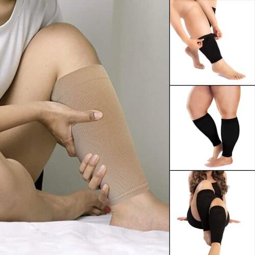 Elastic Calf Guard Comfortable Breathable Leg Sleeve Quick Dry Nylon Calf Guard for Outdoor Sport Hiking Cycling XIN-Shipping