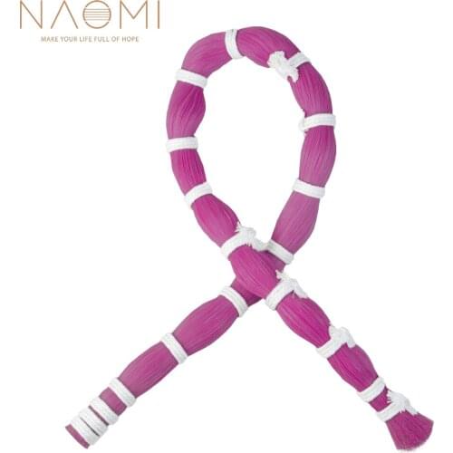 NAOMI 1 Bulk 250g 80cm Length 31.5 Inch Horsehair Mongolia Horse Tail Flexible And Durable Pink Violin Bow Horsehair