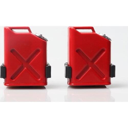 2Pcs RC Simulation Mini Fuel Tanks For 1/10 RC Rock Cralwer Car Axial SCX10 90046 90047 Traxxas TRX4 TAMIYA CC01 D90 D110 TF2