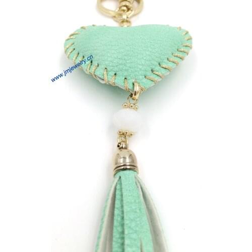 Fashion Car Key Chains Lanyards Key Ring Key Finders Feather Keychains Leather Tassel Pendants Bag Rings keyChain