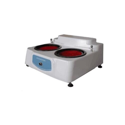 MP-2 metallographic sample grinding and polishing machine desktop Double metallographic polishing machine polish Brand new RH