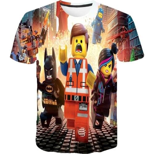 New Children T-Shirt Cartoon Game 3D Printing Graphics kids Summer Tops Vogue Harajuku Boys/Girls T shirt Clothing