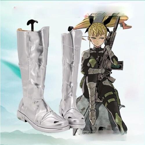 Kaiju No. 8 Mina Ashiro Cosplay Shoes Boots Halloween Costume Accessories Props