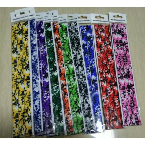 Wholesale for Christmas digital camo Braided Headband Non Slip Style Sweaty Sports Bands