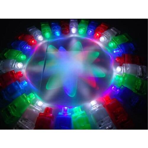 Finger laser light colorful flashing luminous ring party christmas LED balloon light luminous lantern wick lamp toy wholesale