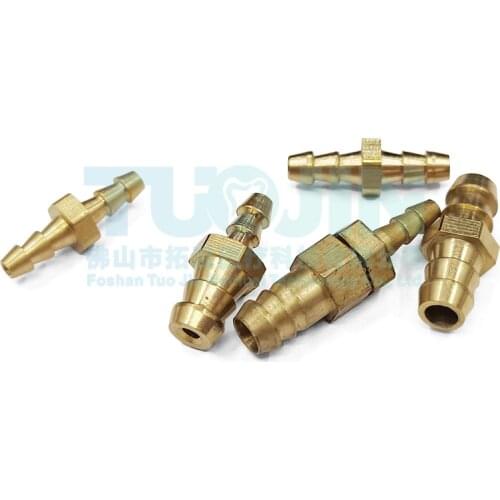 2PCS Dental Connector Adaptor For Chair Accessories Tube Connection Dental Product Materials Basic 3MM To 5MM