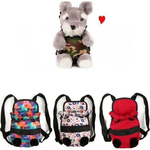 Pet Portable Doggy Puppy Dogs Carriers Chest Backpack Rucksack Travel Bag Pouch Backpacks