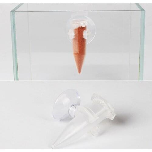 Plastic Aquarium Fish Tank Feeding Cup Fish Food Feeder Brine Shrimp Eggs Automatic Feeders