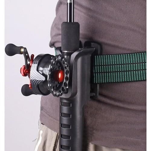 Portable Belt Rod Holder Pole Inserter Fishing Anti-slip Multifunctional Quick Rod Rack Pesca Fish Tackle With Or Without Belts