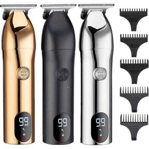 Professional Hair Clipper Cordless Powerful Haircut Cutting Machine Men Beard Trimmer Barber Hair Trimmer Grooming Instrument