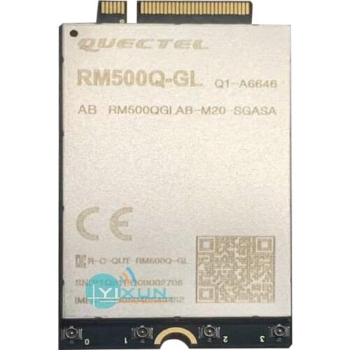 RM500Q RM500Q-GL 5G NSA SA modes 5G/4G/3G Multi-mode M.2 Sub-6GHz module GPS GLONASS BeiDou Compass Galileo Qualcomm chipest x55