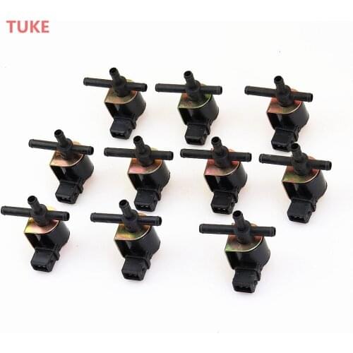 RWSYPL 10 Pcs 1.8T Turbocharger Solenoid Valve Intake Manifol 058906283C 058 906 283 C For Golf 4 Bora MK4 Passat B5 TT A4 B6
