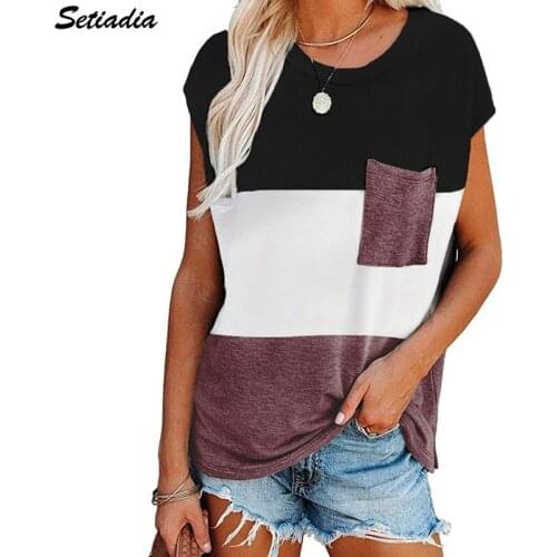 Setiadia Women's Loose T-Shirts