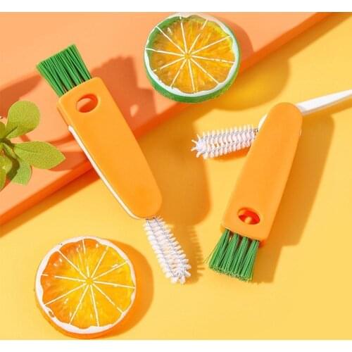 1 Pieces Cup Lid Cleaning Brush Lunch Box Rubber Ring Groove Gap Cleaning Brush Milk Bottle Brush Vacuum Cup Lid Cleaning Brush