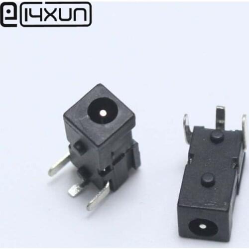 10pcs 0.7mm Tip DC Power jack / Socket 2.5mm 3 Pin DIP Panel Switch Audio Interface Charging Connector