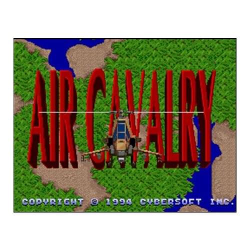 Air Cavalry 16 bit Big Gray Game Card For NTSC Game Player Drop Shipping