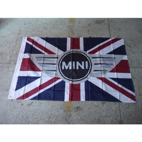Free shipping mini flag for Car show , can custom print file,90X150CM size,100% polyster,mini banner
