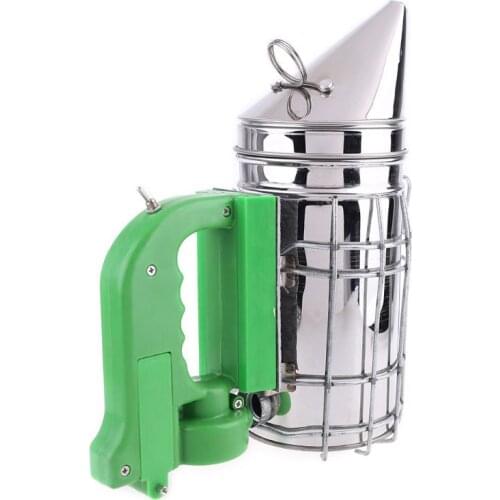 Electric Bee Smoke Transmitter Kit Stainless Steel Electric Beekeeping Tool Bee Smoker Beekeeping Drop Shipping