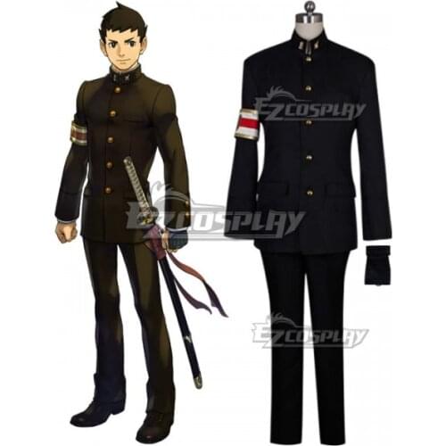 Ace Attorney Dai Gyakuten Saiban: Naruhodo Ryunosuke no Boken Ryunosuke Naruhodo Teito Yumei School Uniform Cosplay Costume E001
