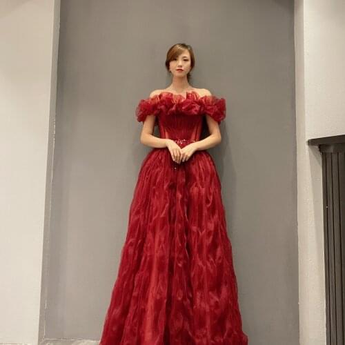 LUSCIOUS DELIA Women's Dresses With A Train