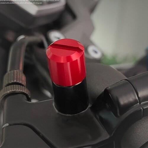 Motorcycle M10 CNC Aluminum Mirrors Hole Plug Screws Caps Cover Bolts For YAMAHA HONDA DUCATI SUZUKI KAWASAKI All Years