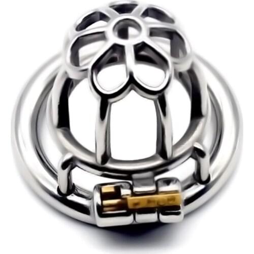 Male Chastity Device Bondage Lock Stainless Steel Adult Chastity Cock Penis Rings Sex Products Adutl Toys for Men G251A