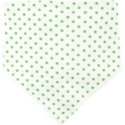 Honeyzone Baby Accessories Sliniak Niemowlak Kocyk Bambusowy Mondkapjes Herbruikbaar Cute Green Dot Baby Towel Newborn Bibs
