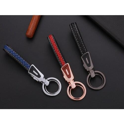 New Fashion Luxury Leather Keychain Men Women Top high quality Car Key Ring bag charm Lovers Gift Keychains Party Gift K3150