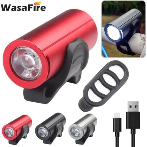 XPG LED Bike Front Light USB Rechargeable MTB Bike Lights 350 Lumens Bicycle Head Lamp Cycling Headlight Built-in Battery