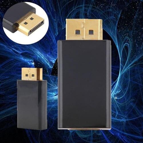 Display Port DP Male to HDMI Female Adapter Audio Converter for HDTV PC 1080P