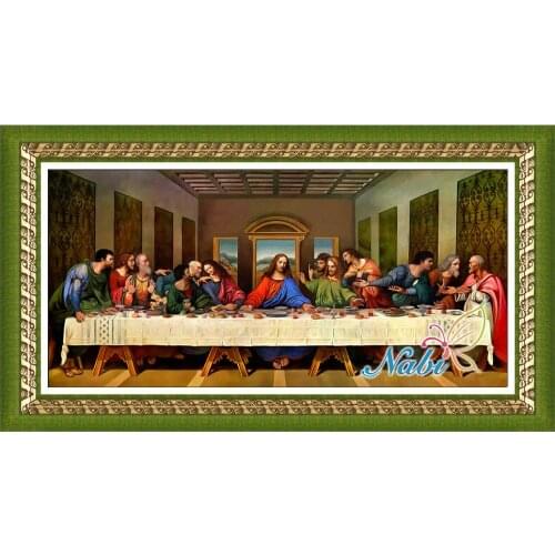 Religion icon beads beadwork 883CC - Square diamond mosaic painting Diamond embroidery cross stitch