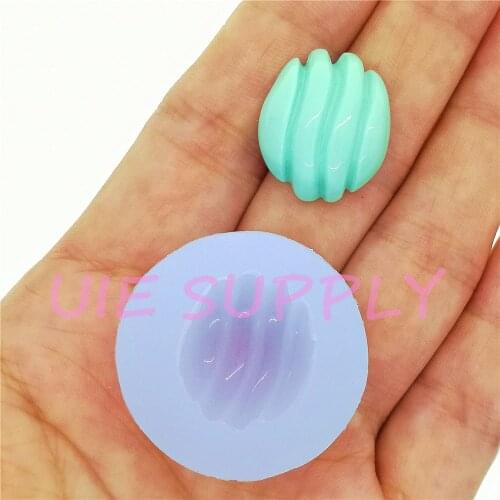 BYL542U 20.3mm x 17.5mm Silicone Mold Fondant Cake Decoration Candy Resin Clay Earrings Necklace Craft Soap Candle FOOD SAFE
