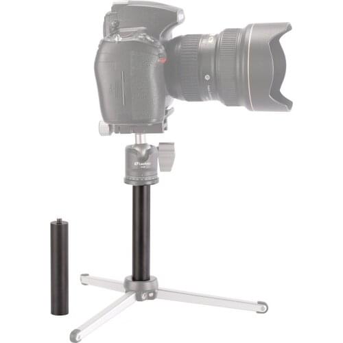 Tripod Extension Tube 20mm for Gitzo Manfrotto Marsace Portable Table Tripod with 1/4 -3/8 Conversion Screw