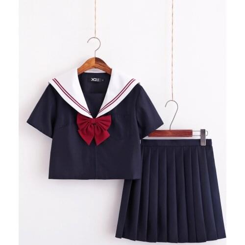 Student uniforms japanese school uniform Japan and South Korea sailor suit costumes anime COS Japan academic school female sets