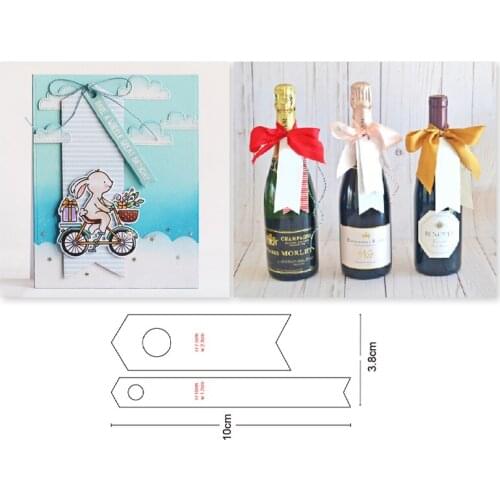 Label tags Metal Cutting Dies Stencils 2020 new carft Scrapbooking Photo Album Decoration Embossing Paper Card making die cut