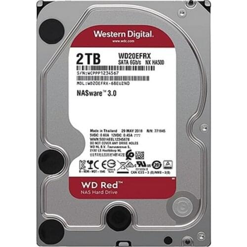 Hard Drive Western Digital WD20EFAX 3,5" 2 TB
