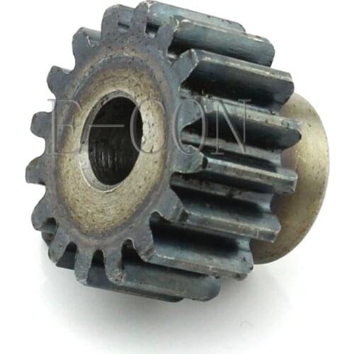 1pcs 1.5M15T 12mm Width 5mm/7mm/8mm/10mm/12mm Bore Hole 15 Teeth Module 1.5 Motor Metal Gear Wheel Top Screw