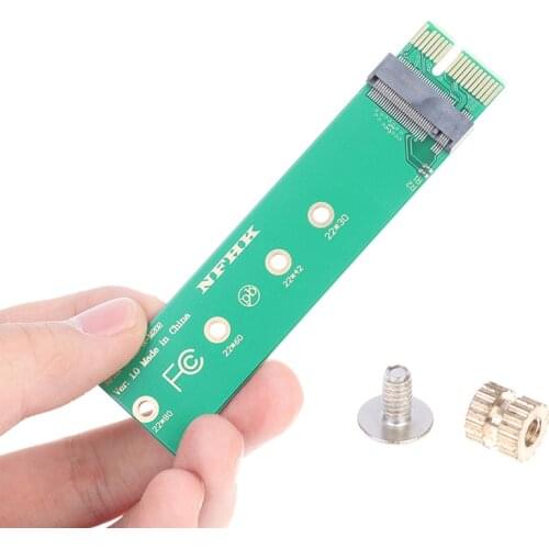 1PC NVMe PCIe x4 x2 M.2 NGFF SSD to PCIe x1 adapter card PCIe x1 to M.2
