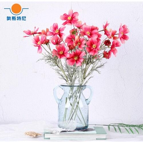 5pcs artificial flower bouquets artificial corn poppy flowers bouquets&Papaver rhoeas&Coquelicot bunches