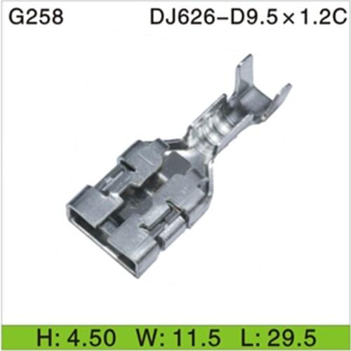 Free shipping 1000pcs Car Electronics & Motorcycle Accessories & Parts G258 Female terminal connector