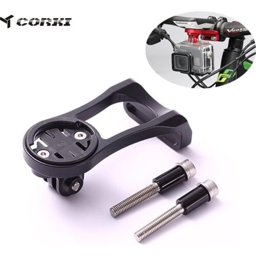 Bicycle Computer holder mount bracket handlebar speedometer for GARMIN Edge1000 bryton CatEye GoPro support Mount Clock extended