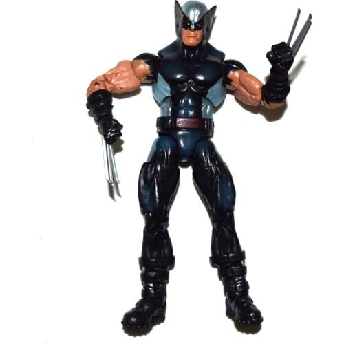 ML Legends Comic Super Hero X Force Wolverin Gray Suit 6" Action Figure Loose