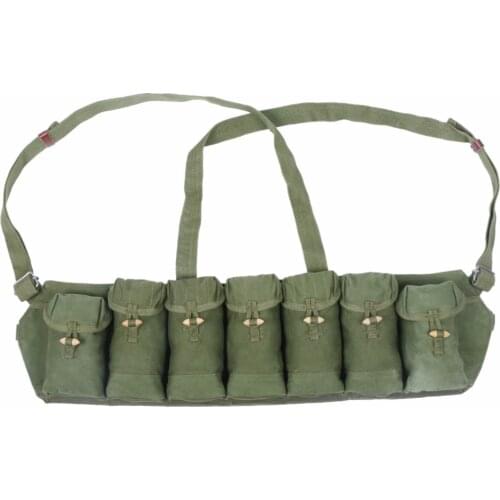 Chinese Military Surplus SKS Type 63 Chest Rig Bandolier Ammo Pouch