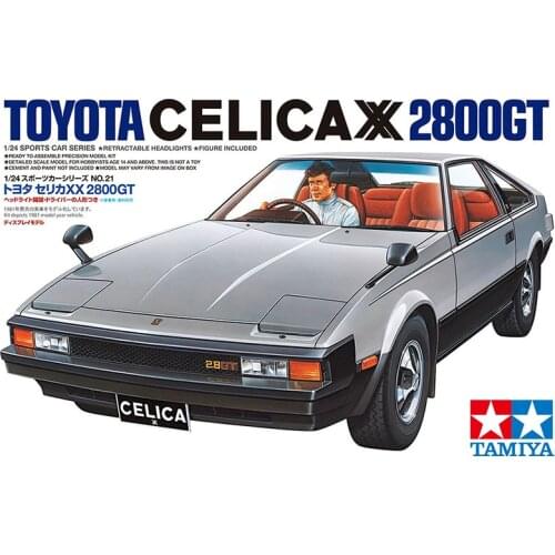 Original Tamiya Assembly Model 1/24 Toyota Celica XX 2800GT Toy Handmade