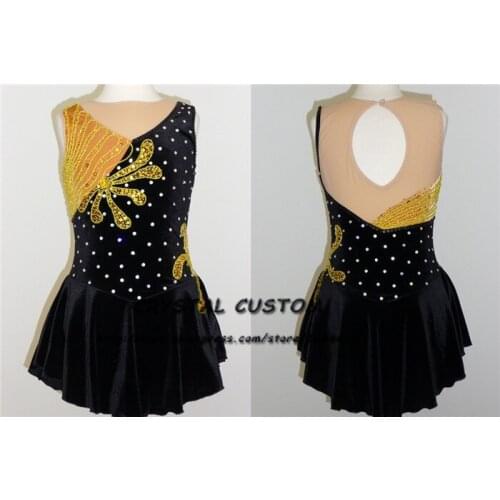 Figure Skating Dresses Custom Adult Graceful New Brand Ice Skating Dresses For Competition DR4465